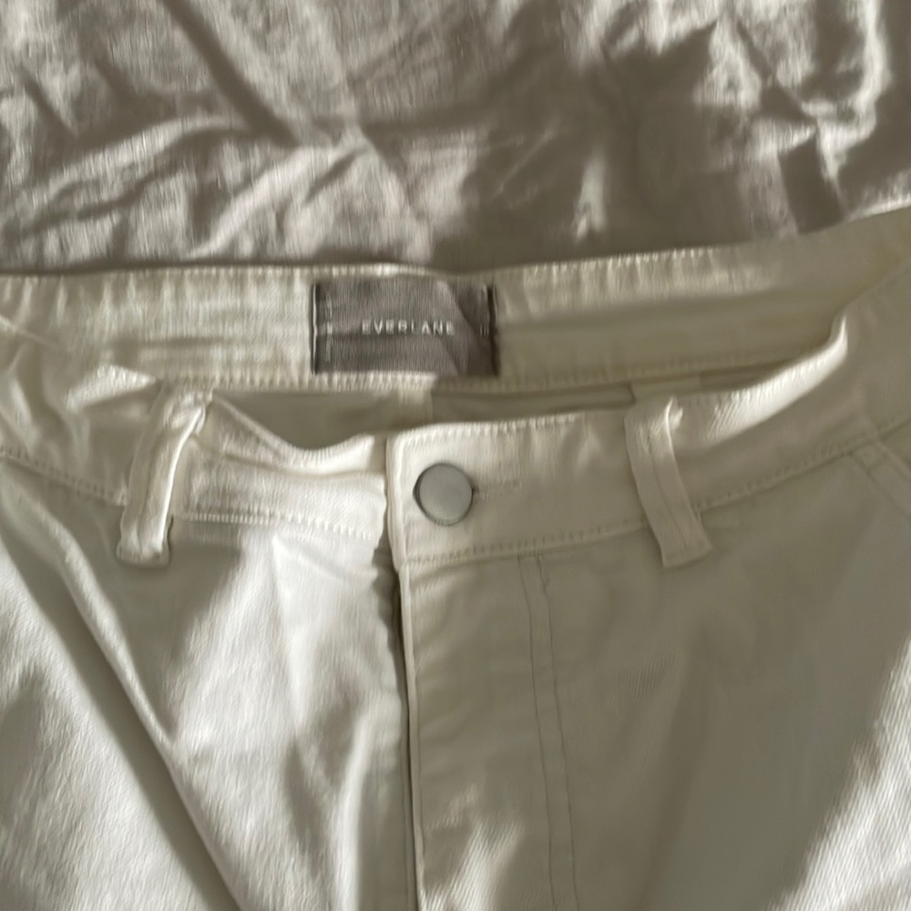 Everlane straight leg cropped pants